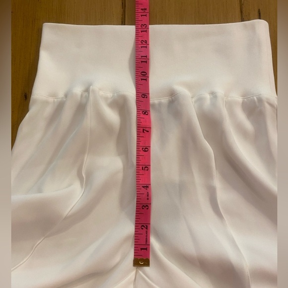 ATM Women’s White Palazzo Wide Leg Tall Flowy Pants NEW size small - Picture 13 of 14